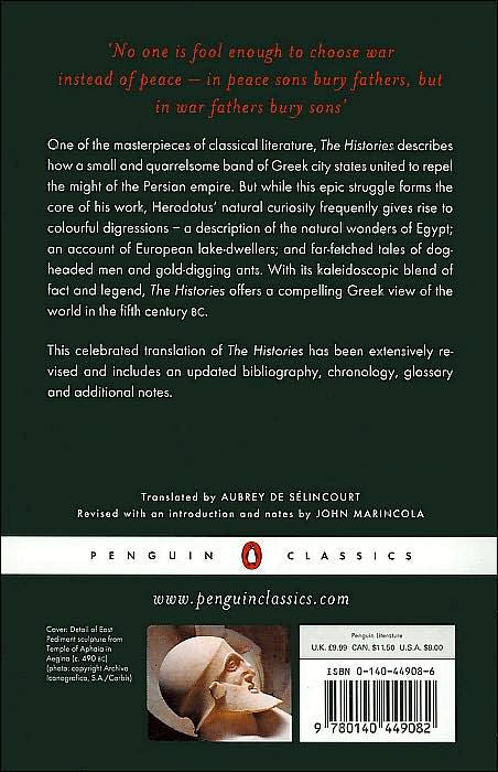 The Histories by Herodotus (Digital Edition)